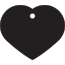 Large Heart - Black (image for) Large Heart - Black