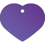 Large Heart - Purple (image for) Large Heart - Purple